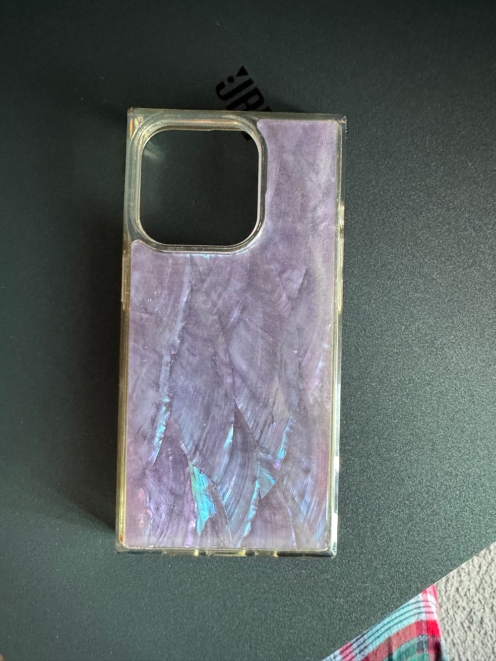 SQUARE by Flaunt Violet Mother of Pearl iPhone 15 PRO Case
